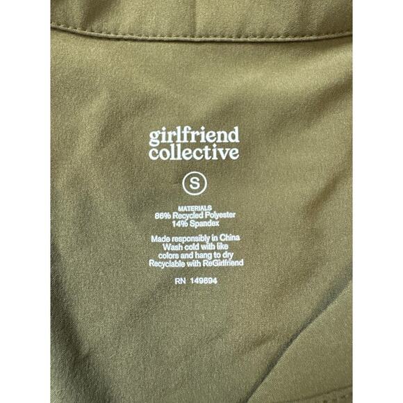 Girlfriend Collective Jumper/overalls, Olive/Army green, Small - Picture 3 of 10